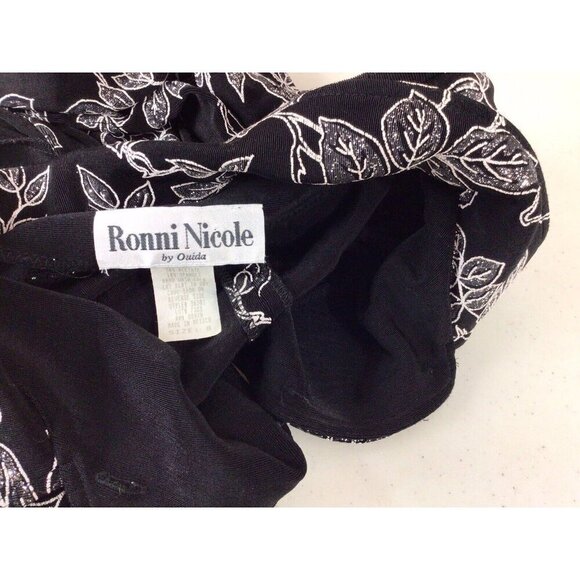 Ronni Nicole Sequin Blouse Top Womens 8 - Picture 4 of 7